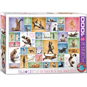 Puzzle Yoga Cats - slika proizvoda pod brojem: 1