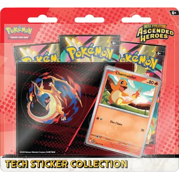 Pokemon TCG Mega Evolution Ascended Heroes Tech Sticker Collection Charmander - slika proizvoda pod brojem: 1