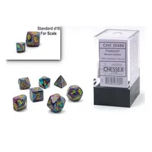 Preporučeni proizvod:  Chessex Mini Festive Mosaic with Yellow 7-Dice Set