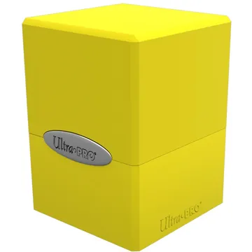 Ultra Pro Lemon Yellow Satin Cube Deck Box - image of product number: 1