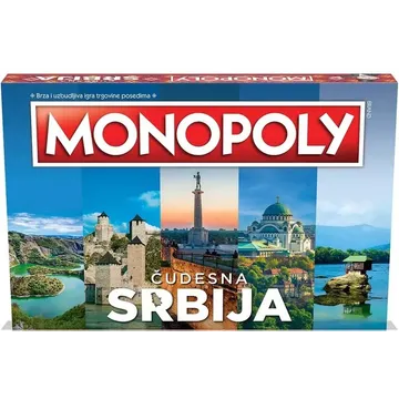Monopoly Čudesna Srbija (in Serbian) - image of product number: 1