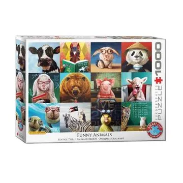 Puzzle Funny Animals by L. Heffernan - image of product number: 1
