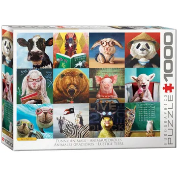 Puzzle Funny Animals by L. Heffernan - slika proizvoda pod brojem: 1