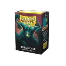 Recommended product: Dragon Shield Standard Matte Turquoise Sleeves 100ct