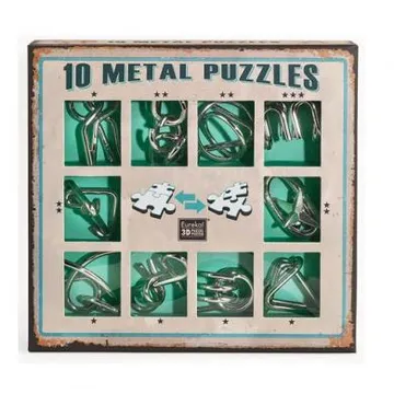 10 Metal Puzzles Green - slika proizvoda pod brojem: 1