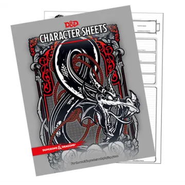 D&D 5e Character Sheets - slika proizvoda pod brojem: 1
