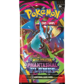 OD SUTRA U PRODAJI Pokemon TCG Mega Evolution Phantasmal Flames Booster - slika proizvoda pod brojem: 1