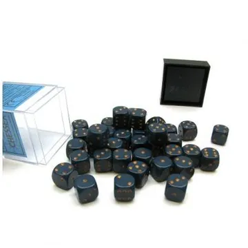 Chessex Opaque Dusty Blue with Copper 12mm D6 (36 Dice) - slika proizvoda pod brojem: 1