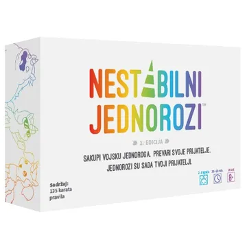 Nestabilni Jednorozi (Unstable Unicorns na srpskom jeziku) - slika proizvoda pod brojem: 1