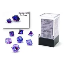 Preporučeni proizvod:  Chessex Mini Nebula Luminary Nocturnal with Blue 7-Dice Set