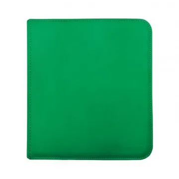 12-Pkt Green Zippered PRO-Binder - image of product number: 1