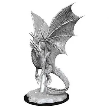 D&D Nolzur's marvelous miniatures - Young Silver Dragon - slika proizvoda pod brojem: 1