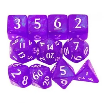 Eclipse 11- Dice Set Royal Purple - slika proizvoda pod brojem: 1