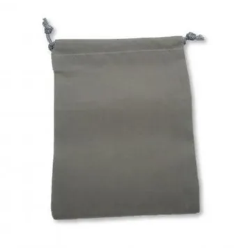Small Suedecloth Dice Bag Grey  - slika proizvoda pod brojem: 1