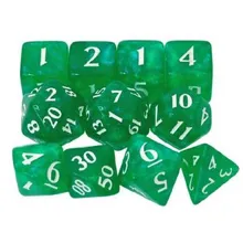 Recommended product: Eclipse 11- Dice Set Forest Green