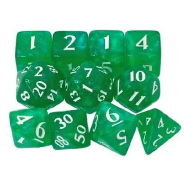 Eclipse 11- Dice Set Forest Green - slika proizvoda pod brojem: 1