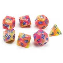 Recommended product: Chessex Festive Allusion with Blue