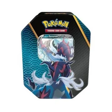 Pokemon TCG Divergent Powers Tin Hisuian Samurott V - slika proizvoda pod brojem: 1