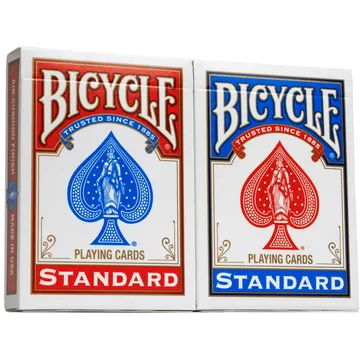 Bicycle 2 Pack Standard Index (Blue and Red) - image of product number: 1