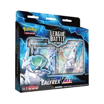 Pokemon TCG Ice Rider Calyrex VMAX League Battle Deck - image of product number: 1