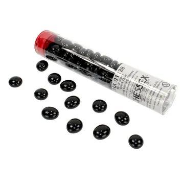Chessex Black Glass Stones Tube - slika proizvoda pod brojem: 1