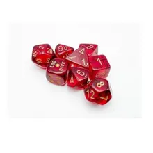 Preporučeni proizvod:  Chessex Translucent Crimson with Gold 7-Dice Set with bonus die (Lab Dice)