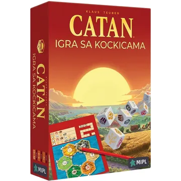 Catan Igra sa Kockicama (Catan Dice Game na srpskom jeziku) - slika proizvoda pod brojem: 1