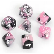 Preporučeni proizvod:  Chessex Gemini Black Pink with White