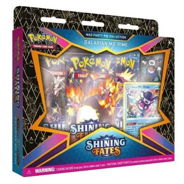 Shining Fates Mad Party Pin Collection Galarian Mr. Rime - slika proizvoda pod brojem: 1