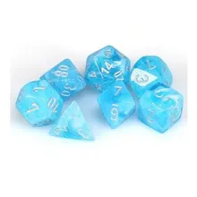 Preporučeni proizvod:  Chessex Borealis Luminary Sky Blue with White 7-Dice Set