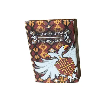 Srbija Karte za igranje crvene - slika proizvoda pod brojem: 1