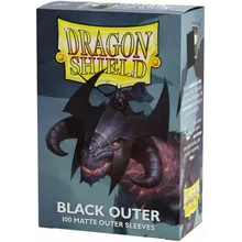 Preporučeni proizvod: Dragon Shield Standard Size Matte Black Outer Slivovi