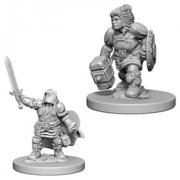 D&D Nolzur's marvelous miniatures - Female Dwarf Paladin - slika proizvoda pod brojem: 1