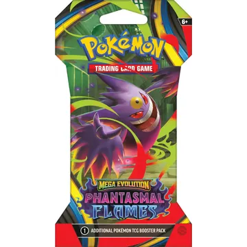 Pokemon TCG Mega Evolution Phantasmal Flames Sleeved Booster Pack - image of product number: 1