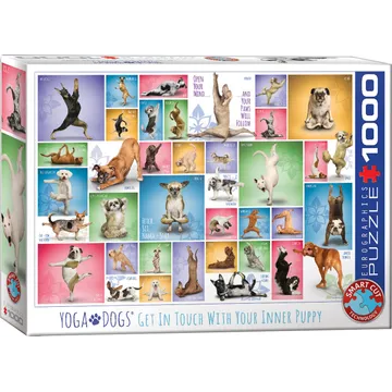 Puzzle Yoga Dogs - slika proizvoda pod brojem: 1