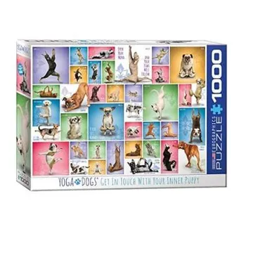 Puzzle Yoga Dogs - slika proizvoda pod brojem: 1