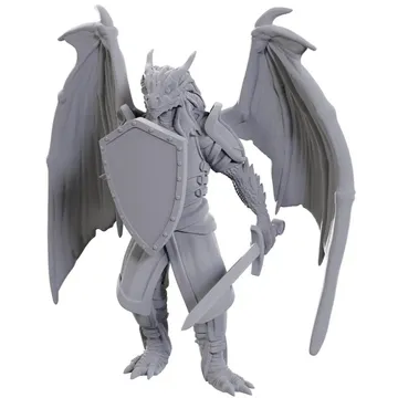 D&D Nolzur's Marvelous Miniatures Dragonborn of Bahamut - image of product number: 1