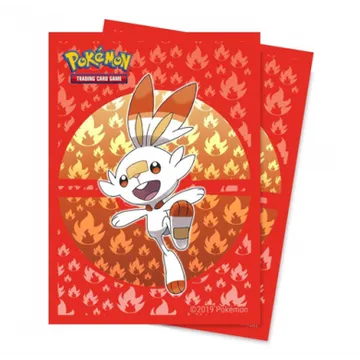 Ultra Pro Pokémon Sword & Shield Galar Starters Scorbunny Deck Protector 65ct (zaštite za karte) - slika proizvoda pod brojem: 1
