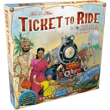 Ticket to Ride Map Collection 2 India & Switzerland - slika proizvoda pod brojem: 1