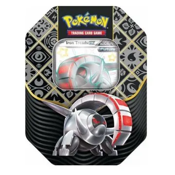 Pokemon SV4.5 Paldean Fates 4-Booster Tin Iron Treads EX - slika proizvoda pod brojem: 1