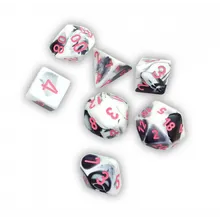 Preporučeni proizvod:  Chessex Gemini Black White with Pink