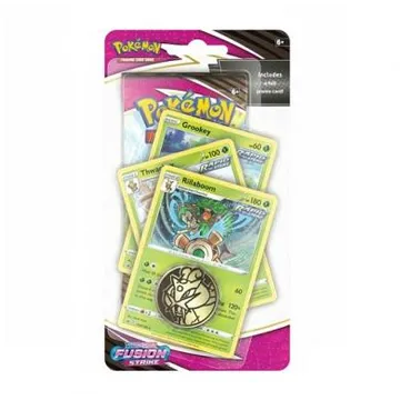 Pokemon TCG Sword and Shield Fusion Strike Premium Checklane Blister Rillaboom - slika proizvoda pod brojem: 1