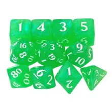 Recommended product: Eclipse 11- Dice Set Lime Green
