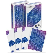 Recommended product: Bicycle Neon Blue Aurora