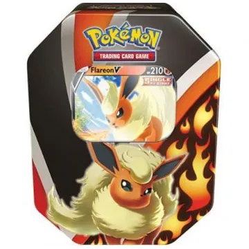 Pokemon TCG Eevee Evolutions Tin - Flareon V - slika proizvoda pod brojem: 1
