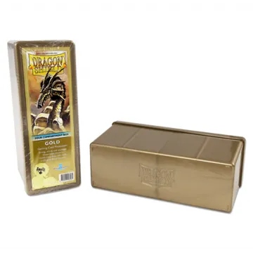 Dragon Shield Four Compartment Storage Box Zlatna - slika proizvoda pod brojem: 1