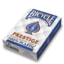 Recommended product: Bicycle Prestige Jumbo Index 100% Plastic Blue