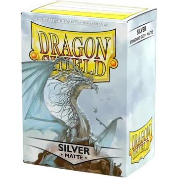 Dragon Shield Standard Silver Matte Slivovi - slika proizvoda pod brojem: 1