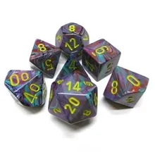 Recommended product: Chessex Festive Mosaic with Yellow