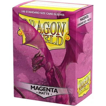Dragon Shield Standard Magenta Matte Sleeves - image of product number: 1